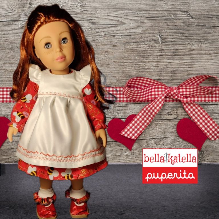 Bella Katella - Puperita Sewing Pattern FairyTale  Dress for Dolls