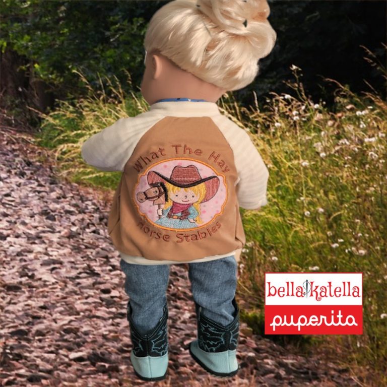Bella Katella - Puperita Amity Jacket Sewing Pattern for Dolls