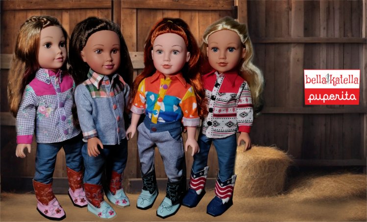 Yeehaw, Dolls! Saddle Up with Our Western Wrangler Set for Journey Girls!