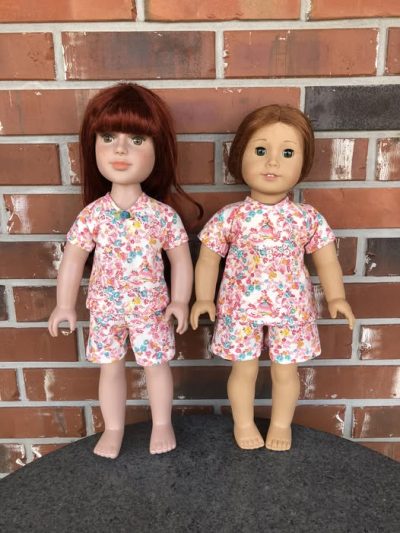 Free PJ & Sleeping Bag Patterns AG -OG